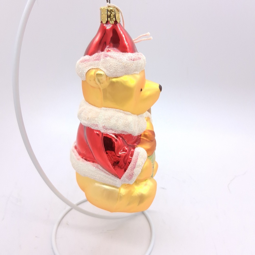 Disney Classic Winnie the Pooh 1997 Glass Christmas Ornament Germany - Picture 5 of 16